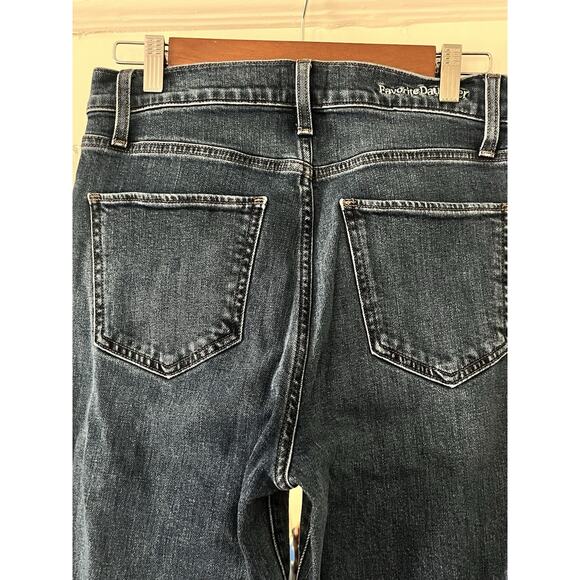 Women's Straight Leg Jeans - Blue - Picture 14 of 16